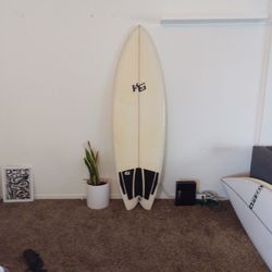 5'10 Fish Surfboard (Quad)