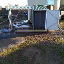 Wood Shed With Lock Shed Door