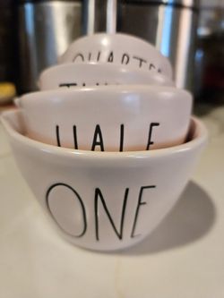 Rae Dunn Pink Measuring Cups