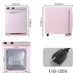 Mini Calentador De Tuallas para Bellesa Color Rosa