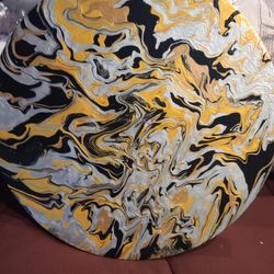 Acrylic Pour Painting 