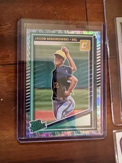 Jacob Misiorowski rookie holo Otahni Yamamoto, 20 autograph & jersey baseball card lot