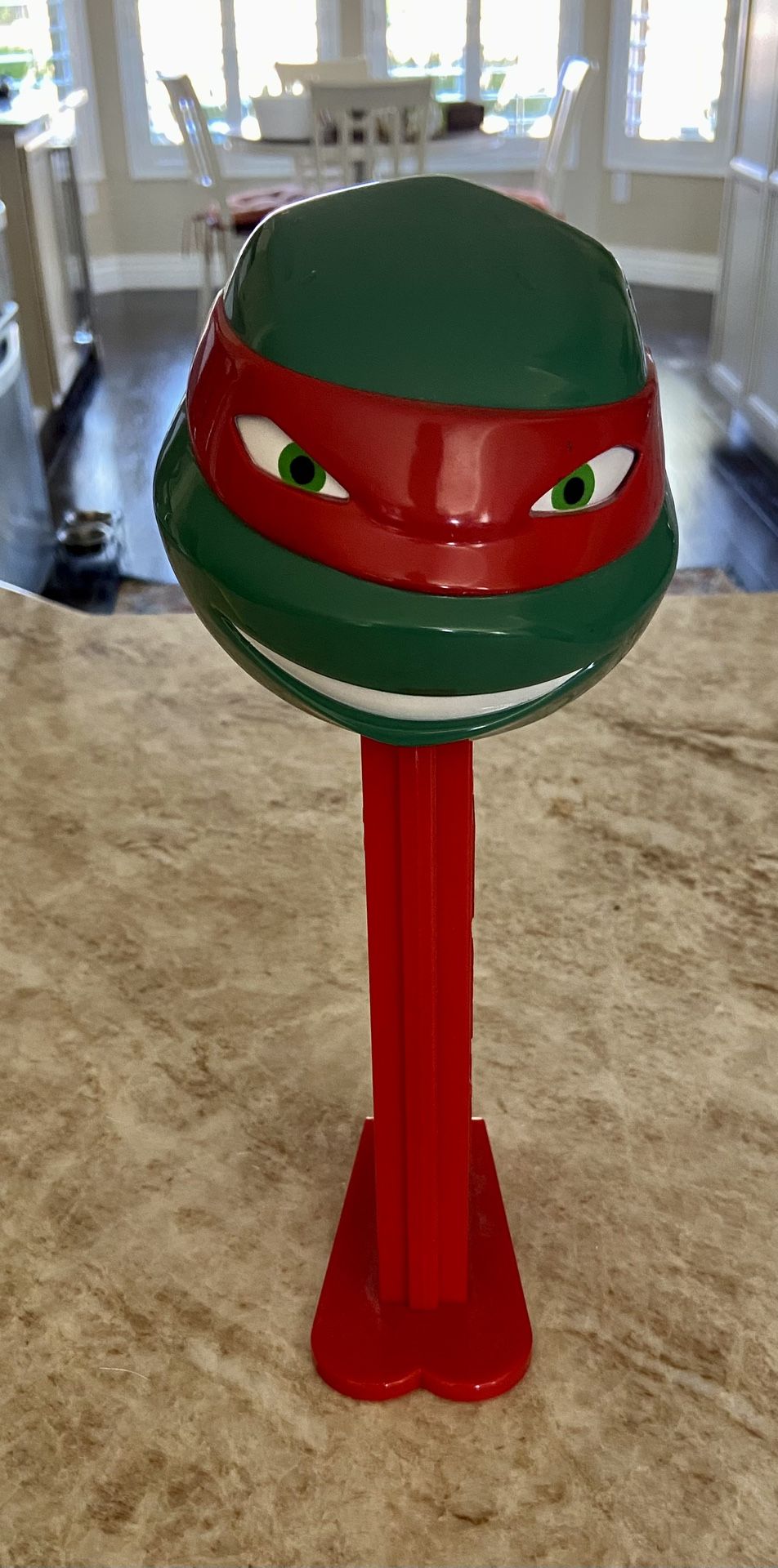 EXTRA LARGE NINJA TURTLE PEZ DISPENSER