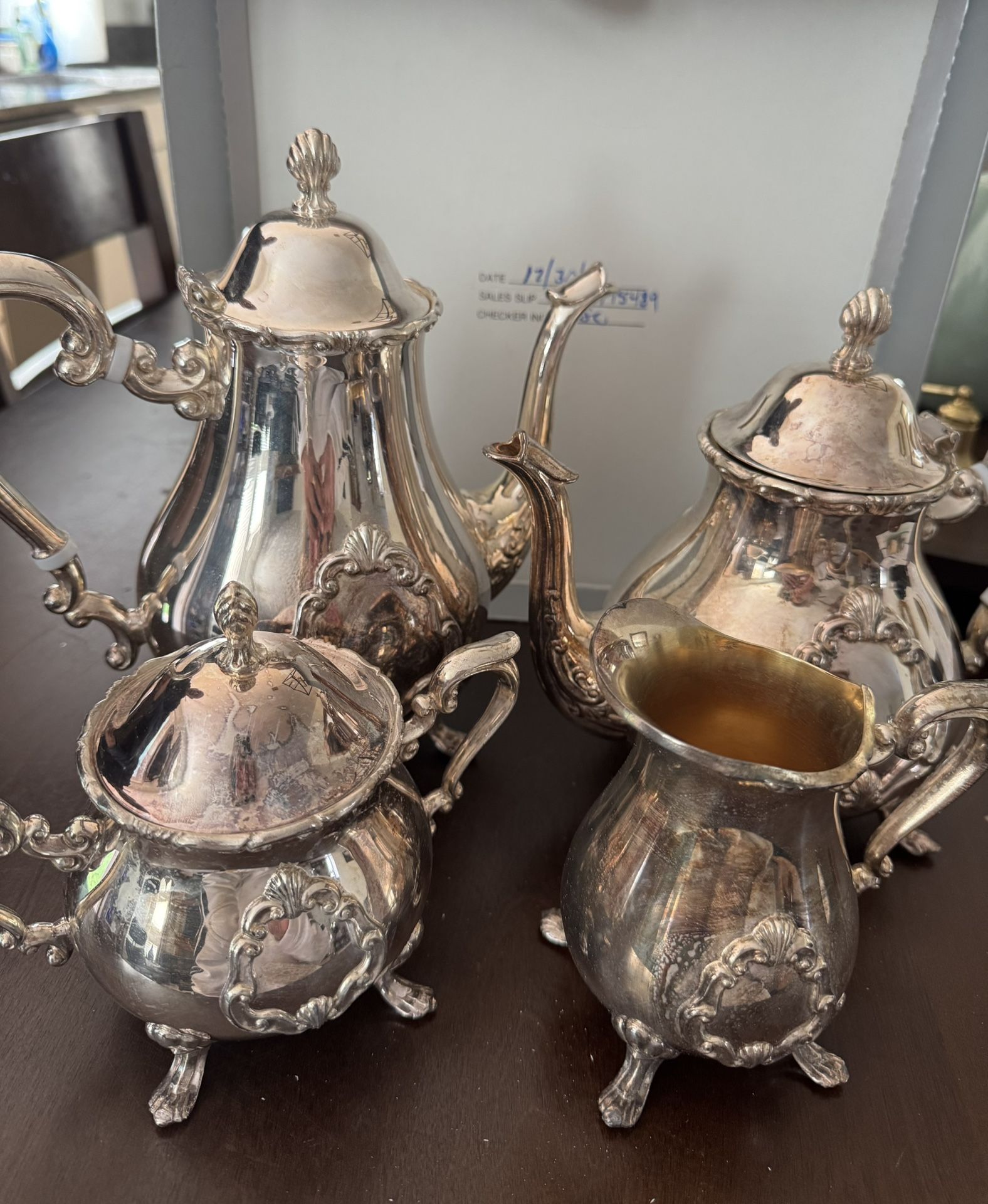 Silver plated Tea set 