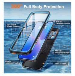 CHAOFEnG iPhone 16 Pro Max Magnetic Case with Stand