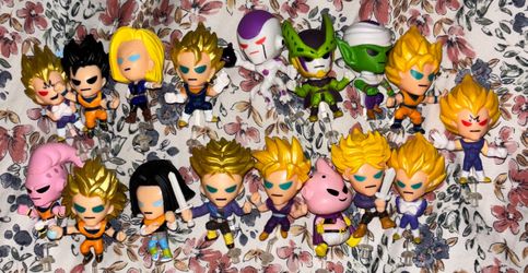 Dragonball Z Minis Figures Blind Bags (Series 1 & 2) - Figures Only For Display 