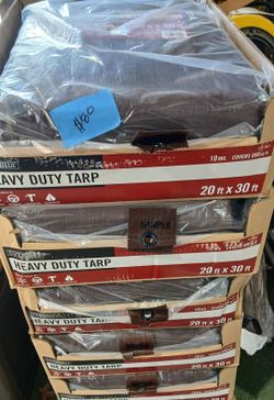 20 ft. x 30 ft. Brown and Silver Heavy Duty Tarp
$80 EACH