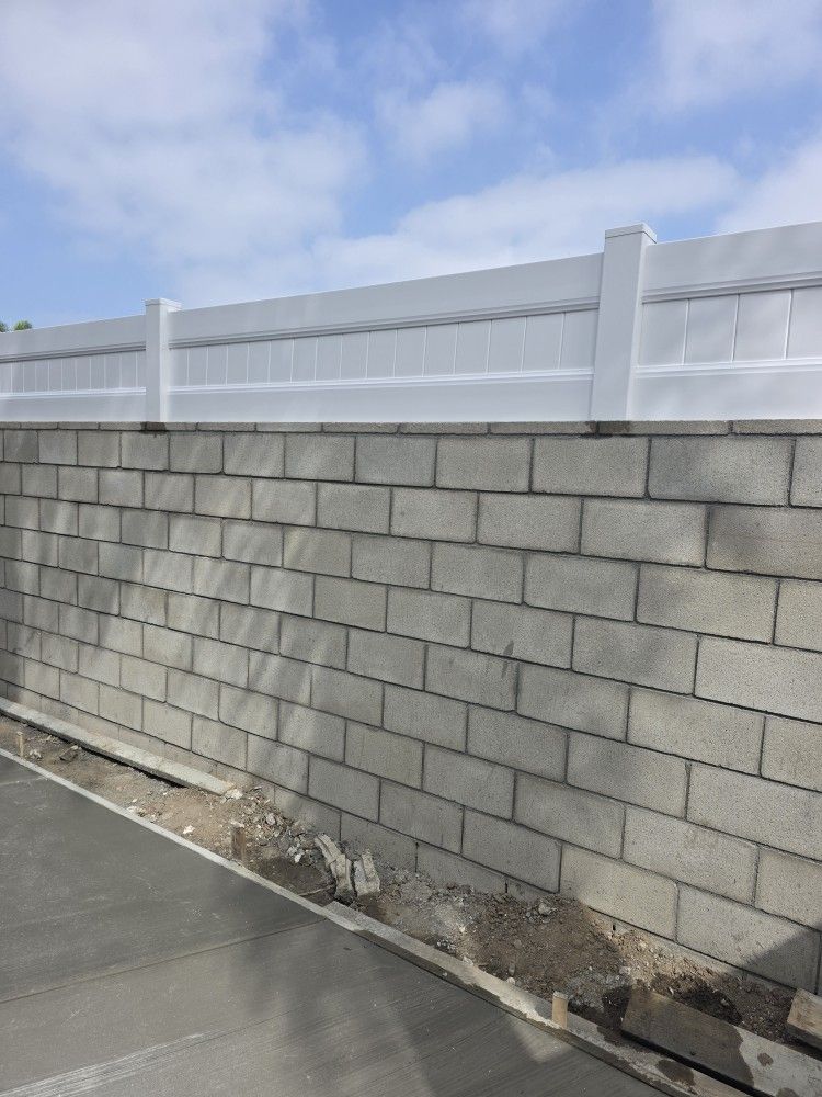 Vinyl Fence