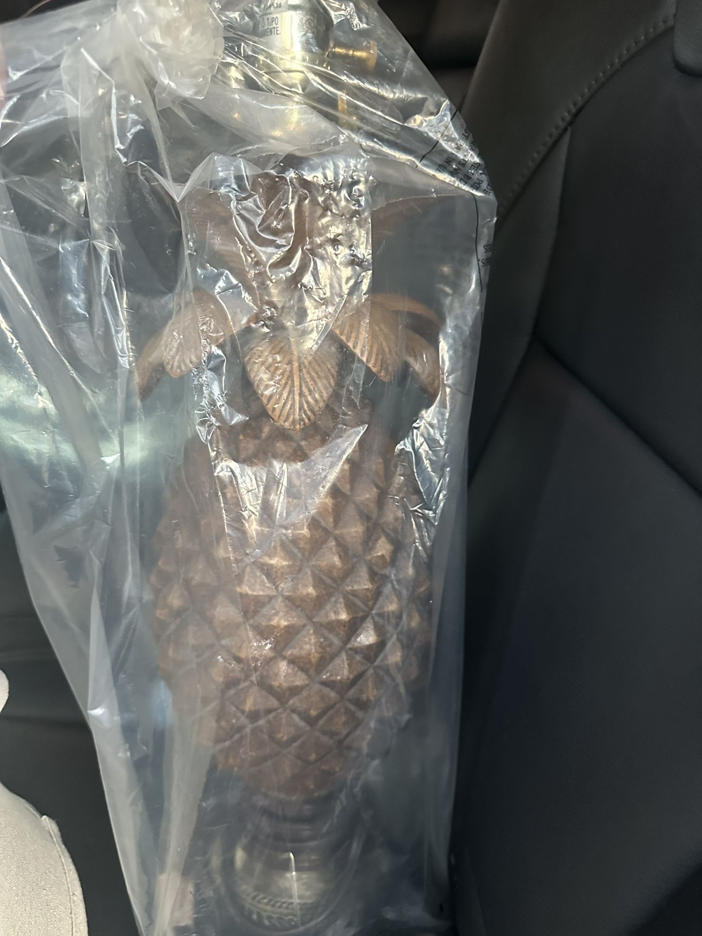 2 Lamps Gold Pineapple Lamps