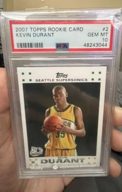 Kevin Durant, Rookie Card,