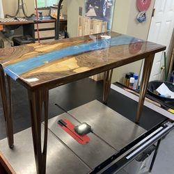 Walnut Epoxy River Table