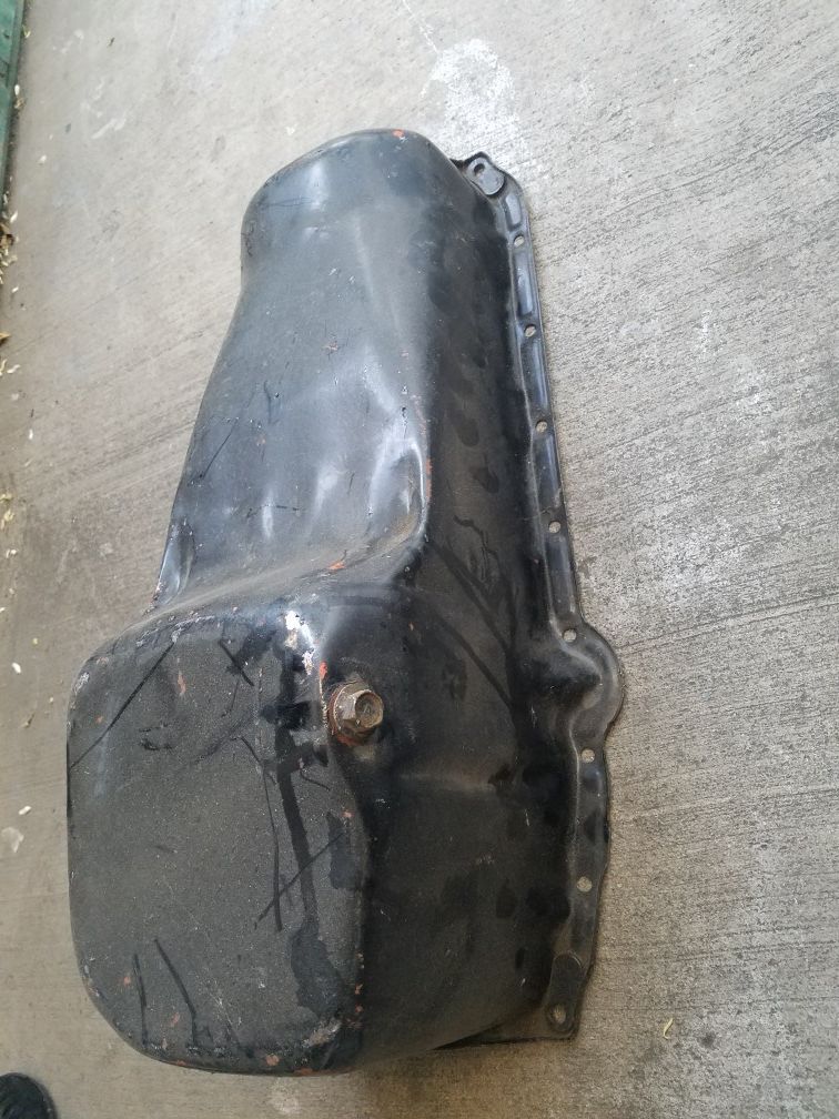 Chevy oil pan