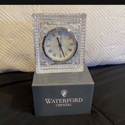 Waterford Crystal Desk Clock
