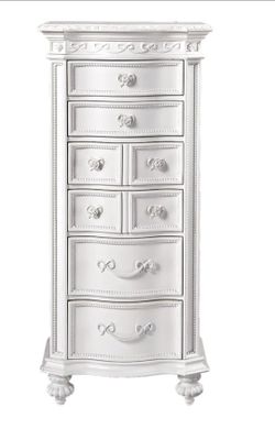 Disney Princess White Tall Chest
