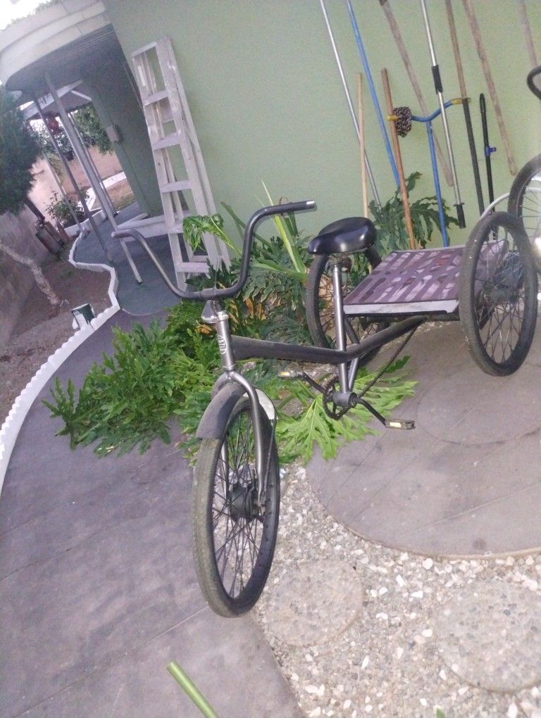 3 Wheel Bike With Basket