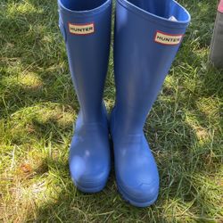 Blue Hunter Rainboots
