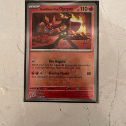 Hearthflame Mask Ogerpon • Destined Rivals Pokemon Destined Rivals • 044/182