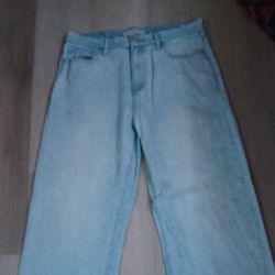 Light Wash Baggy Jeans 