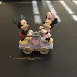 Precious moments Mickey and Minnie Mouse Together we can do anything