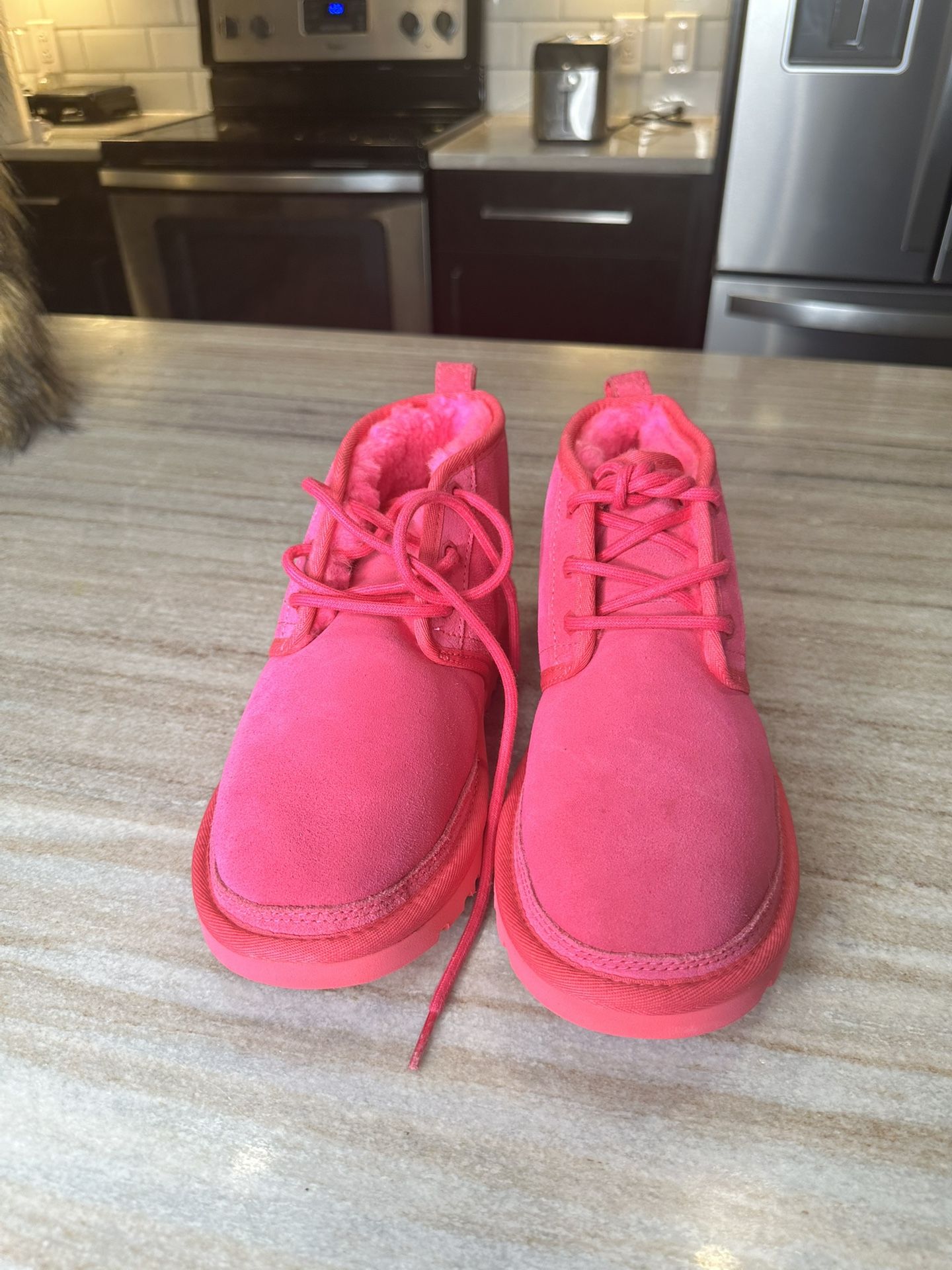Pink UGG boots Size 8