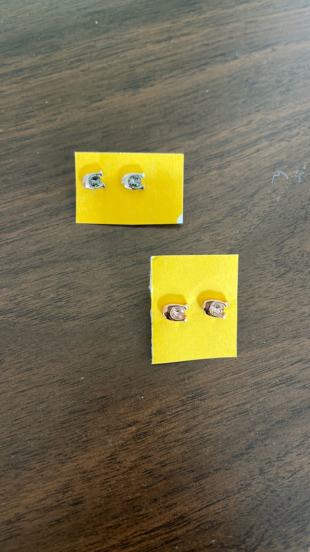 Coach Earrings Studs