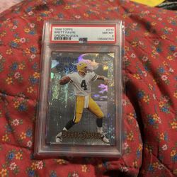 Topps Gridiron Gods 1998 PSA 8 Brett Favre Packers Football Card 1998