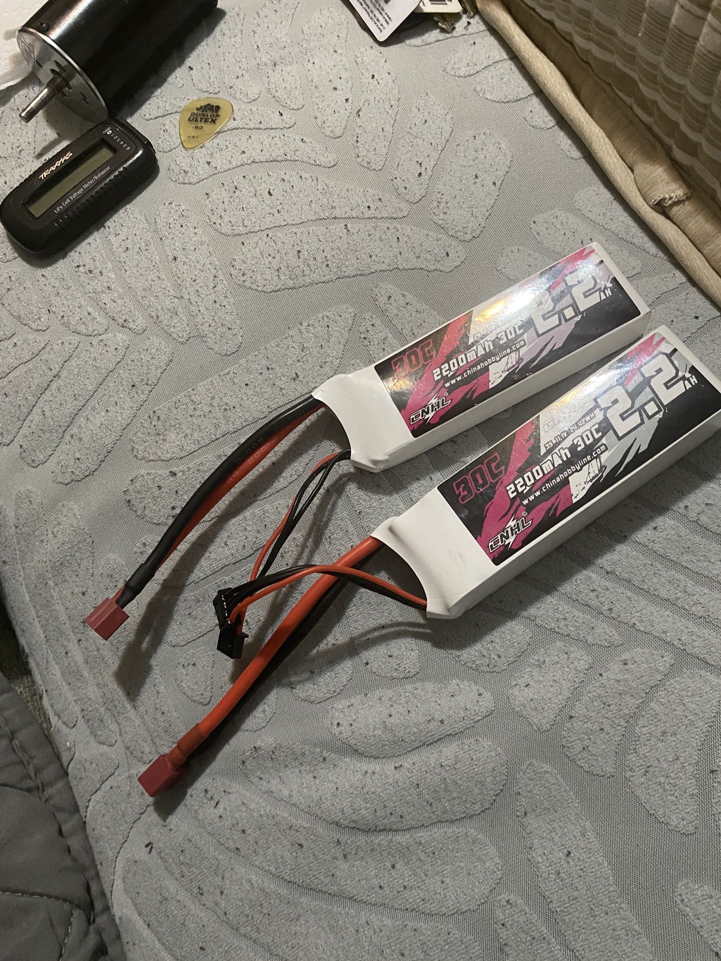 CNHL 2s and 3s 2200mah lipo batteries w/ deans plugs