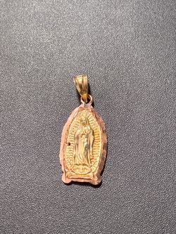 New style 10k real solid gold charm 1” 1.7 gr