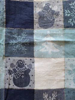 Beautiful Christmas table cloth