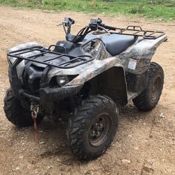 2014 Yamaha Grizzly 550 EFI
