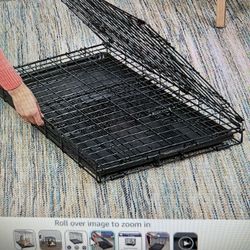 Dog Cage (small) Black /All Metal.  $35