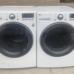 Lg Washer And Gas Dryer Front Load Excellent Conditions 