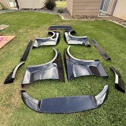 2010-2014 Mustang Krotov Wide Body Kit 