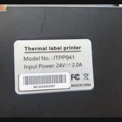 MUNBYN Thermal Label Printer (including Labels)