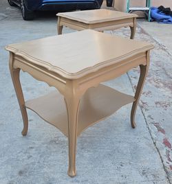 French County Style End Table