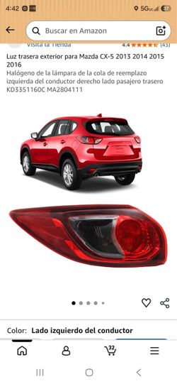 Mazda CX-5 2013–2016 Tail Light Assembly