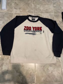 Vintage Zoo York Graffiti Spell Out Logo Crewneck Sweater SZ XXL Skater Y2K 00’s