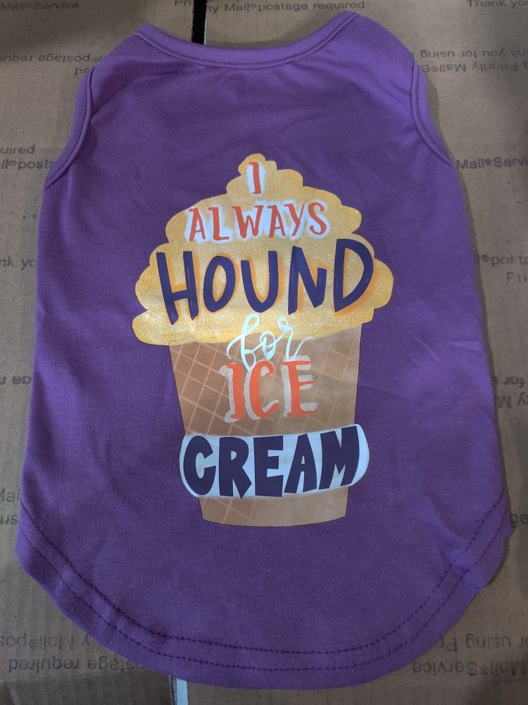 Dogs Ice Cream Shirt $6 - New