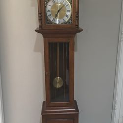 Gran father Clock Barwick Antique Clock 