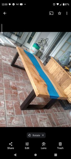 Epoxy River Table 300 Or Make Offer