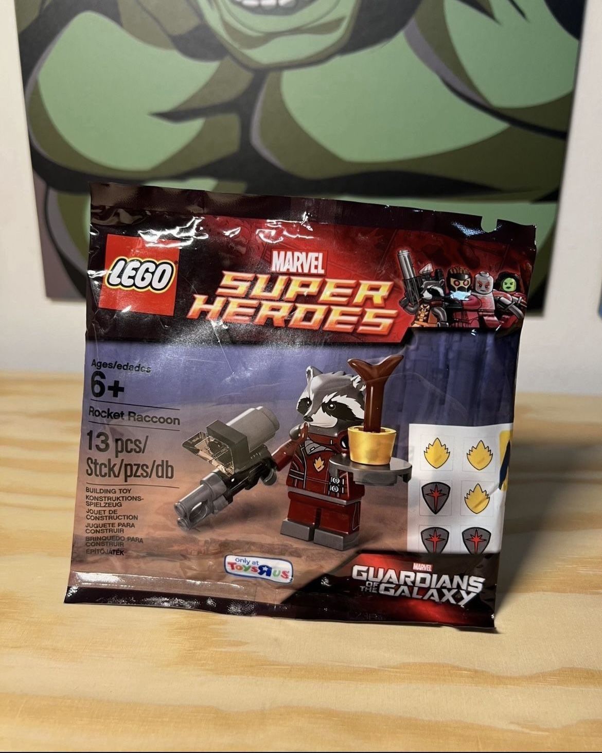 Lego Marvel Rocket Raccoon Poly Bag Sealed