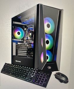 Gaming PC + 4K Monitor Bundle (RTX 2060, i7) – Ready to Use