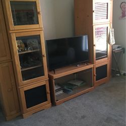 Wall Unit With Tv Stand 
