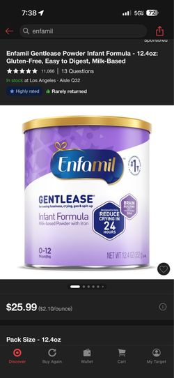 Enfamil Baby Formula