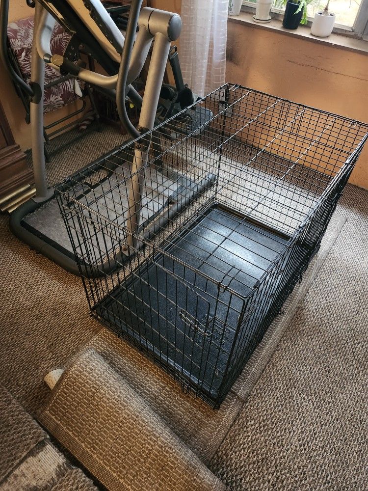 Large Dog Pen. Excellent Condition. Hard Floor, Lots Of Room 