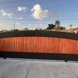 Iron Gates And Wood