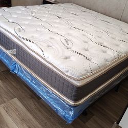 King Size Bed Pillow Top Mattress