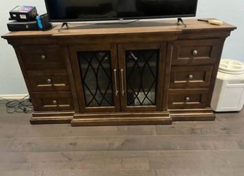 Wood Entertainment Center