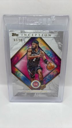 Cade Cunningham Topps Inception #63/99 Trading Card