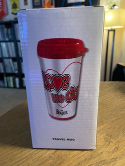 The Beatles Official “Love Me Do” Travel Mug